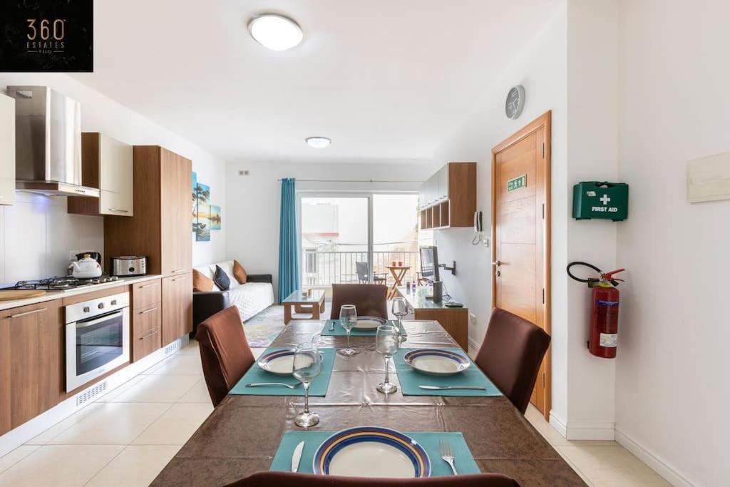 Beautiful, Top Notch 1 Bedroom Apt Just Off The Coast By 360 Estates St. Paul's Bay Exterior foto