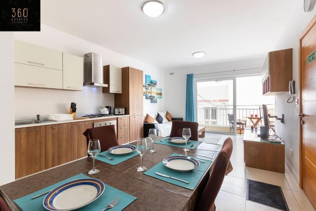 Beautiful, Top Notch 1 Bedroom Apt Just Off The Coast By 360 Estates St. Paul's Bay Exterior foto